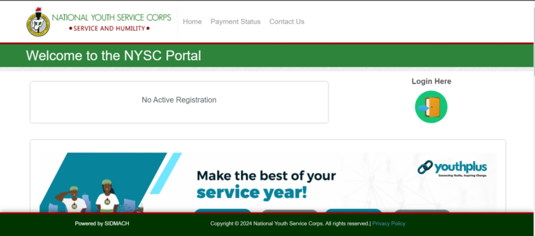 NYSC Portal